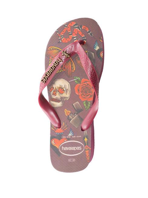 TOP TRIBO TOP flip flops purple soil - Men’s shoes
