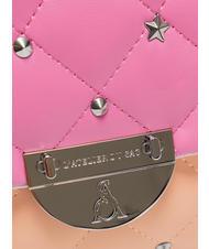 L'ATELIER DU SAC REBECCA Tricolor quilted bag flamingo - Women’s Bags - 3