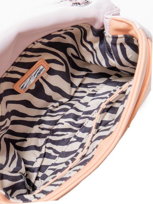 REBECCA Tricolor quilted bag flamingo - Women’s Bags