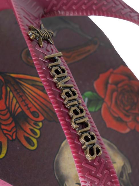 TOP TRIBO TOP flip flops purple soil - Men’s shoes