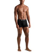 JOHN RICHMOND LONDON TRIPACK Set of 3 boxer trunks bk/gr.d/gm - Men's briefs - 8