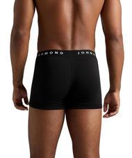 JOHN RICHMOND LONDON TRIPACK Set of 3 boxer trunks bk/gr.d/gm - Men's briefs - 3