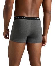 JOHN RICHMOND LONDON TRIPACK Set of 3 boxer trunks bk/gr.d/gm - Men's briefs - 7