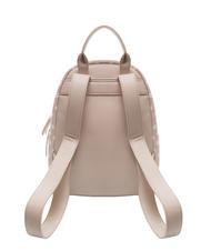 PASH BAG LADY Polka dot backpack with scarf sand/white - Women’s Bags - 4