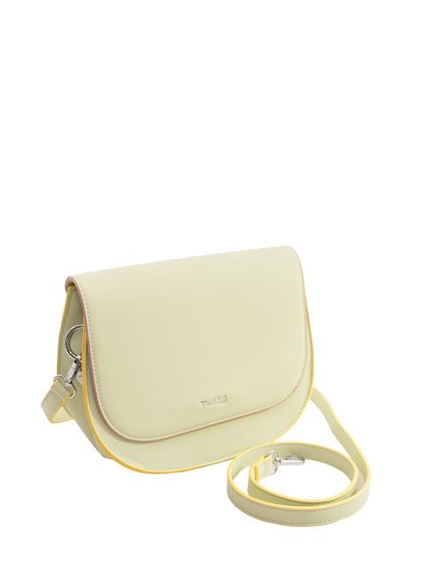 EVERMORE Saddle shoulder bag with scarf green - Women’s Bags