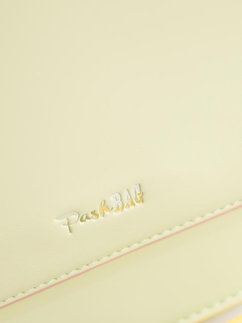 EVERMORE Saddle shoulder bag with scarf green - Women’s Bags