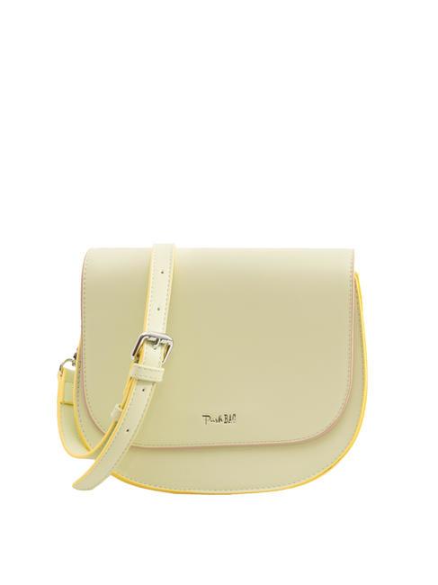 EVERMORE Saddle shoulder bag with scarf green - Women’s Bags