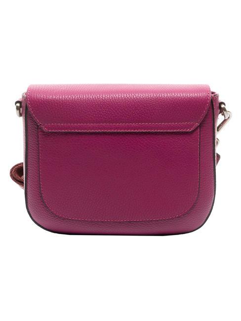 ALLY  Mini shoulder bag, in leather hot pink - Women&rsquo;s Bags