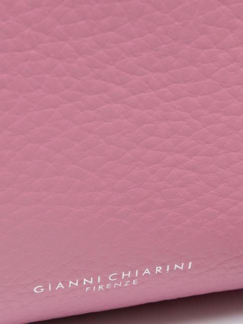 MIA Hammered leather bag with shoulder strap rosa-nature - Women’s Bags