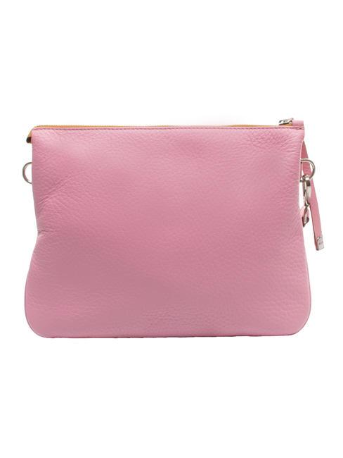 MIA Hammered leather bag with shoulder strap rosa-nature - Women’s Bags