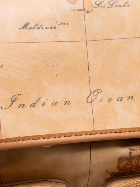 GEO CLASSIC Backpack with pockets NATURAL - Women’s Bags