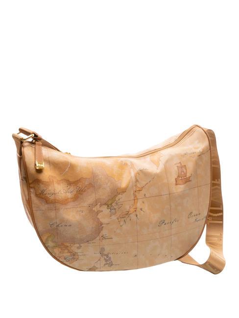 GEO CLASSIC Large shoulder crescent bag NATURAL - Women’s Bags