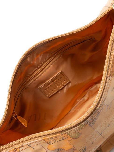 GEO CLASSIC Medium shoulder crescent bag NATURAL - Women’s Bags