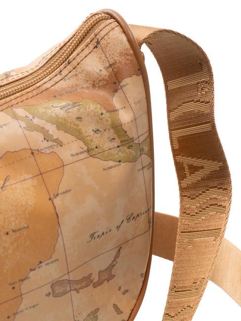 GEO CLASSIC Small crescent shoulder bag NATURAL - Women’s Bags