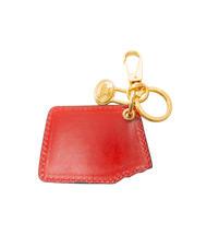 THE BRIDGE DUCCIO Key ring with leather bag charm flamenco abb. gold - Key holders - 2