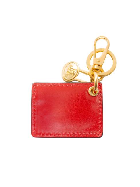 DUCCIO Key ring with leather charm flamenco abb. gold - Key holders