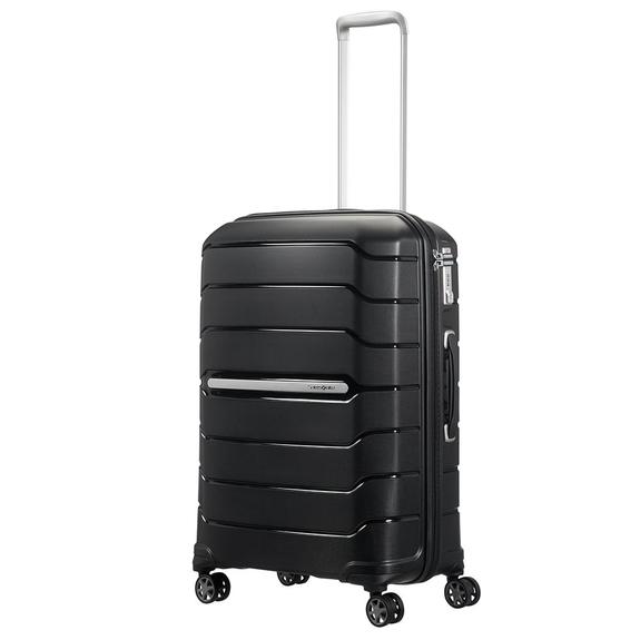 Trolley FLUX line, medium size BLACK - Rigid Trolley Cases