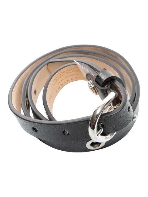 BERENICE  Leather belt Black - Belts