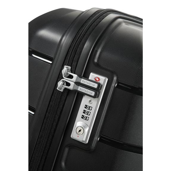 Trolley FLUX line, medium size BLACK - Rigid Trolley Cases