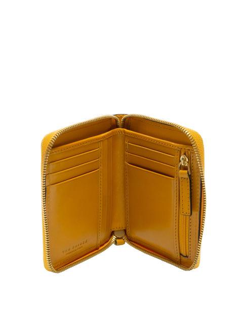 CECILIA Small zip around leather wallet corn yellow abb. gold - Women’s Wallets
