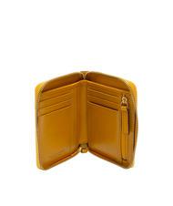 THE BRIDGE CECILIA Small zip around leather wallet corn yellow abb. gold - Women’s Wallets - 2