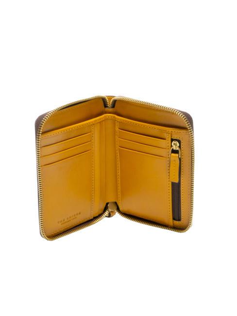 CHIARA Small zip around leather wallet corn yellow abb. gold - Women’s Wallets