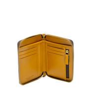 THE BRIDGE CHIARA Small zip around leather wallet corn yellow abb. gold - Women’s Wallets - 2