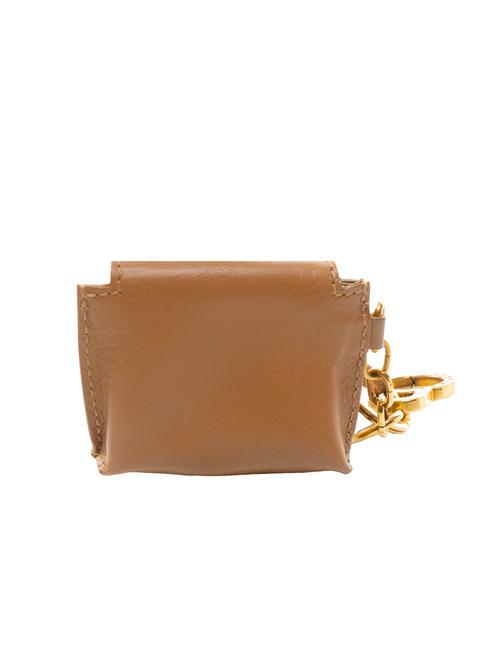 STORY DONNA Leather key case havana/abb.oro - Key holders