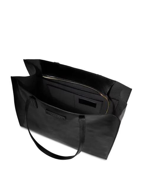 MIRRA  Shoulder bag, in leather Black Gold - Women&rsquo;s Bags