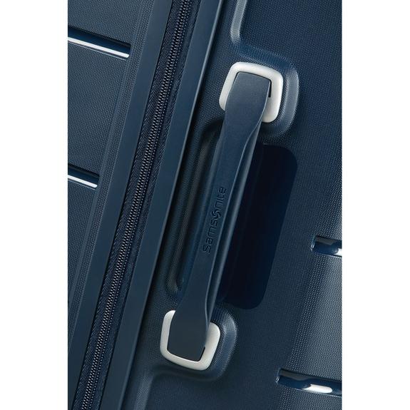 Trolley FLUX line, medium size blu navy - Rigid Trolley Cases