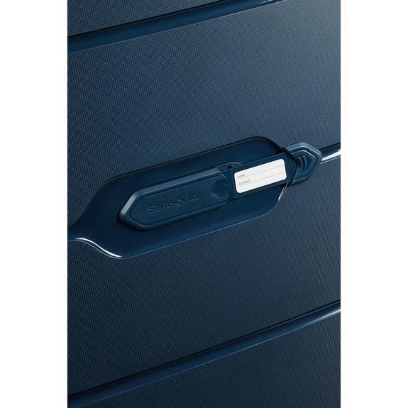 Trolley FLUX line, medium size blu navy - Rigid Trolley Cases