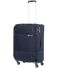 SAMSONITE trolley case BASE BOOST line, medium size, expandable blu navy - Semi-rigid Trolley Cases - 3