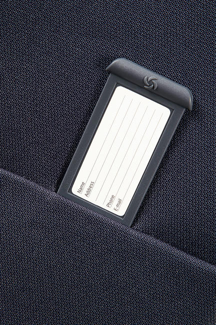 trolley case BASE BOOST line, medium size, expandable blu navy - Semi-rigid Trolley Cases