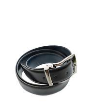 ROCCOBAROCCO DOUBLEFACE Reversible belt black/blue - Belts - 4