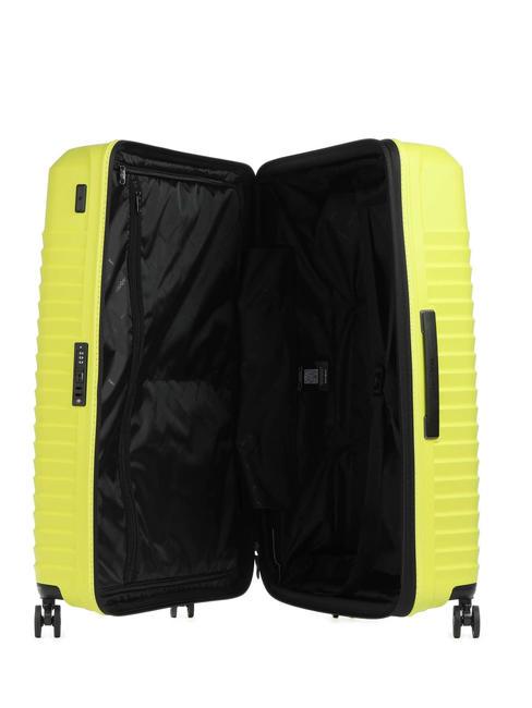 INTUO Extra large expandable trolley lime - Rigid Trolley Cases