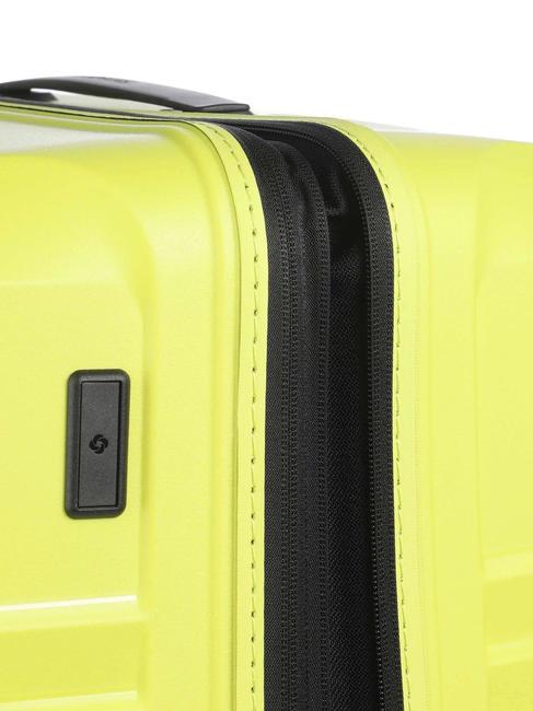 INTUO Extra large expandable trolley lime - Rigid Trolley Cases