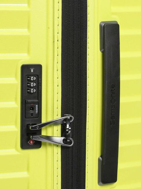 INTUO Extra large expandable trolley lime - Rigid Trolley Cases