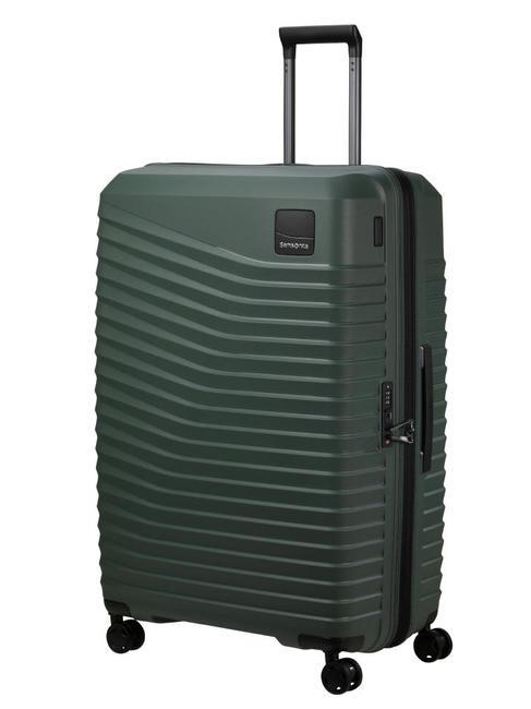 INTUO Extra large expandable trolley olivegreen - Rigid Trolley Cases