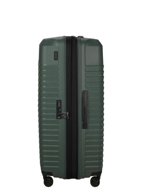 INTUO Extra large expandable trolley olivegreen - Rigid Trolley Cases