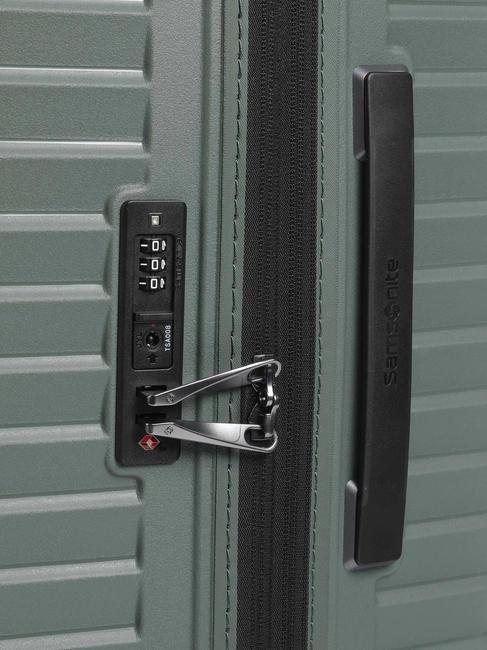 INTUO Large expandable trolley olivegreen - Rigid Trolley Cases