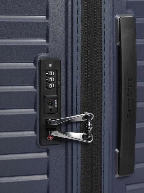 INTUO Large expandable trolley night blue - Rigid Trolley Cases