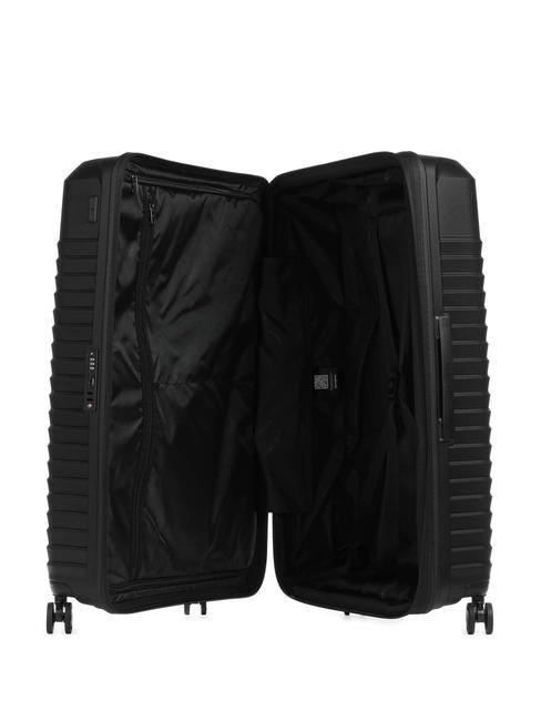 INTUO Extra large expandable trolley BLACK - Rigid Trolley Cases