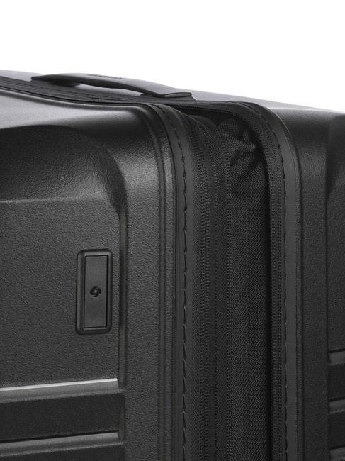 INTUO Extra large expandable trolley BLACK - Rigid Trolley Cases