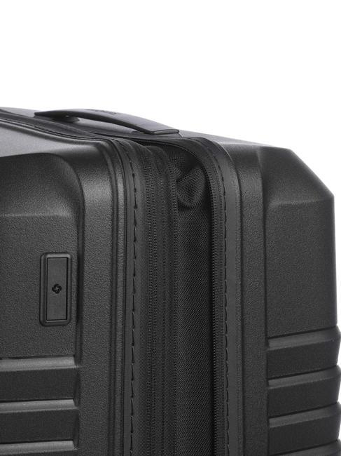 INTUO Medium expandable trolley BLACK - Rigid Trolley Cases