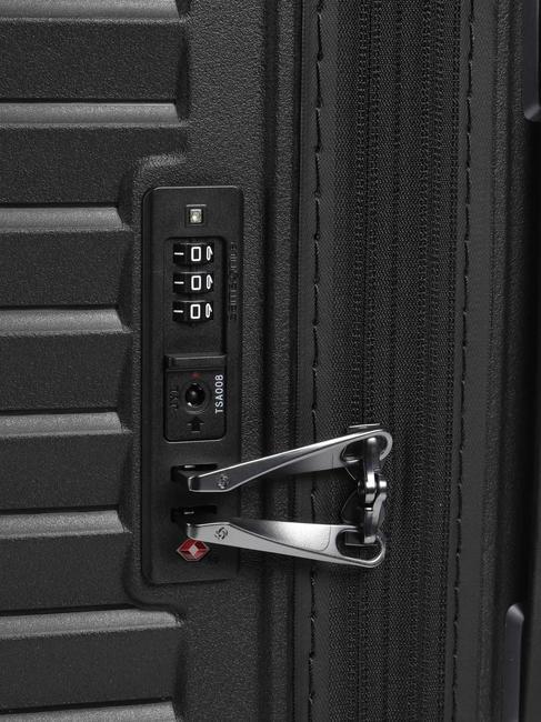 INTUO Medium expandable trolley BLACK - Rigid Trolley Cases