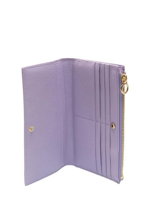 METALLIC SOFT Wallet with shoulder strap lav./lav. - Women’s Wallets