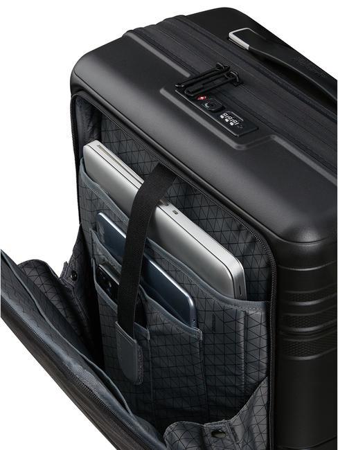 HELLO CABIN Exp. hand luggage trolley gray melange - Hand luggage