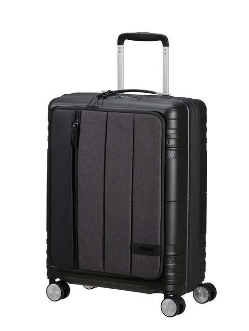 HELLO CABIN Exp. hand luggage trolley gray melange - Hand luggage