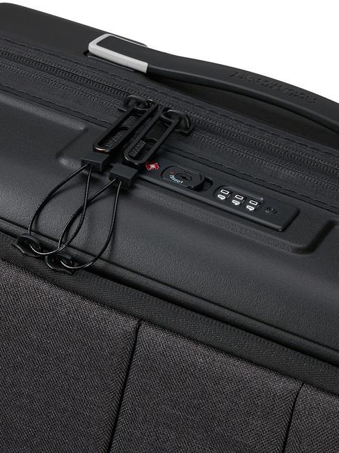 HELLO CABIN Exp. hand luggage trolley gray melange - Hand luggage