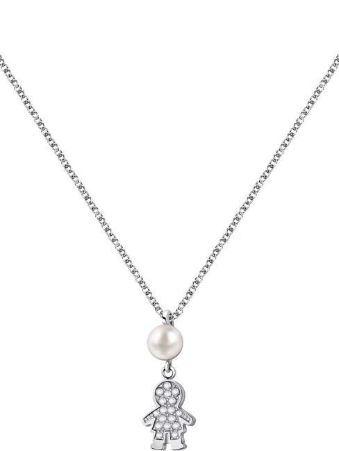 PERLA 925 silver necklace SILVER - Necklaces